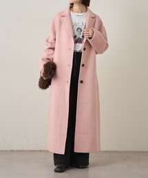 Omekashi オメカシ　リバーロングコート Omekashi（オメカシ） コート アウター ウールリバーロングコート