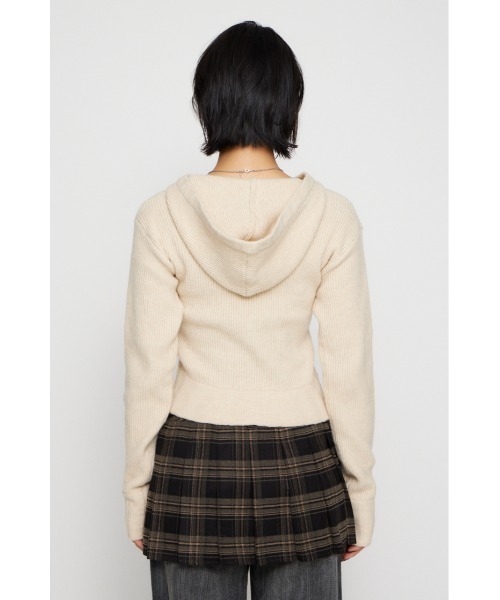 LAGUA GEM（ラグアジェム） ニット セーター JACQUARD HOODIE KNIT
