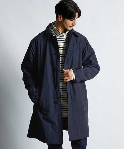 LANVIN en Bleu コート ジャケット 撥水”中綿 バルマカーンコート