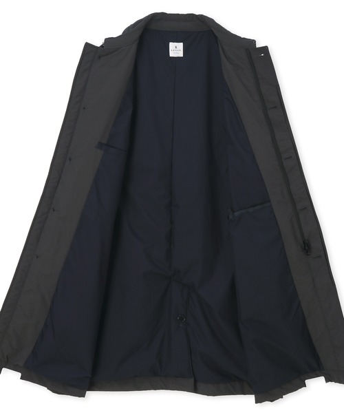 LANVIN en Bleu コート ジャケット 撥水”中綿 バルマカーンコート