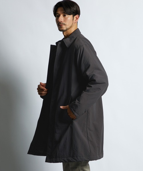 LANVIN en Bleu コート ジャケット 撥水”中綿 バルマカーンコート