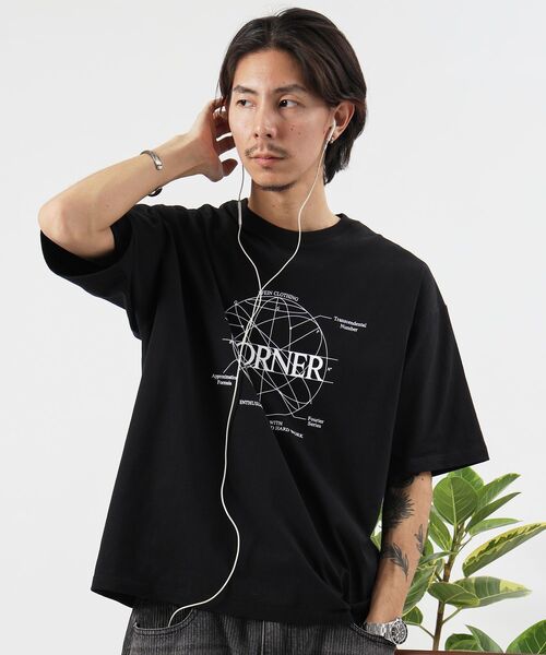 「FFEIN」 半袖Tシャツ LARGE ブラック メンズ_画像8