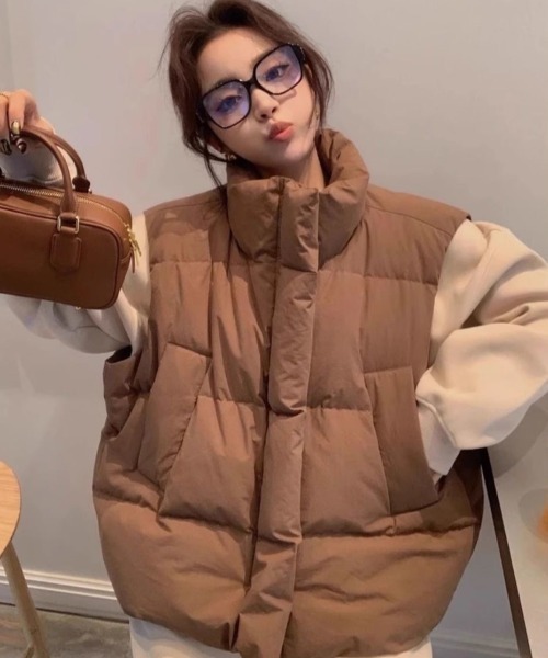 duvetica ダウンベスト（ファッション）（色：ベージュ系）のおすすめ