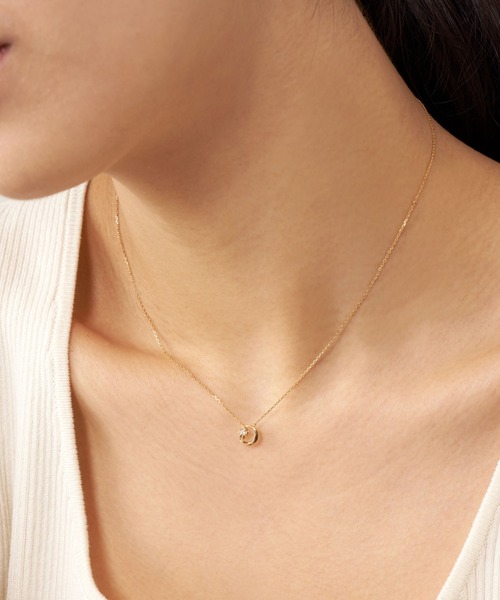 va vendome aoyama ネックレス シルバー キュービックジルコニア