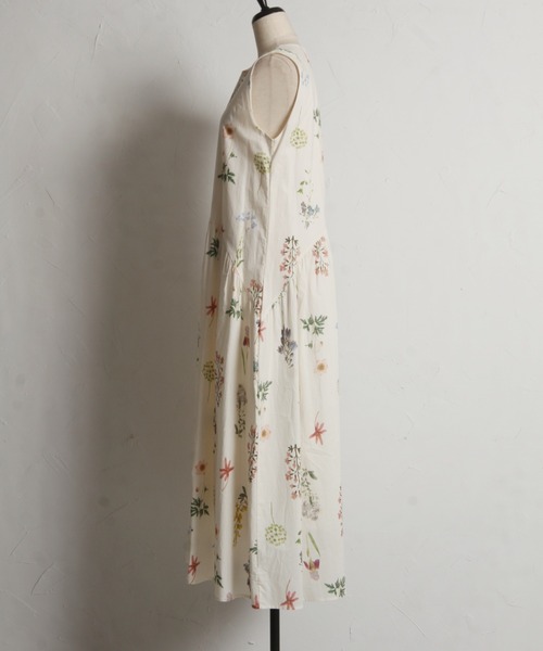 「tocco closet」 ノースリーブワンピース M オフホワイト レディース_画像4