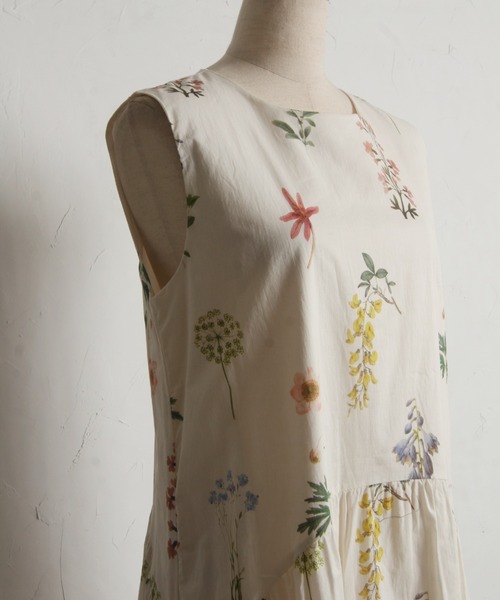 「tocco closet」 ノースリーブワンピース M オフホワイト レディース_画像8