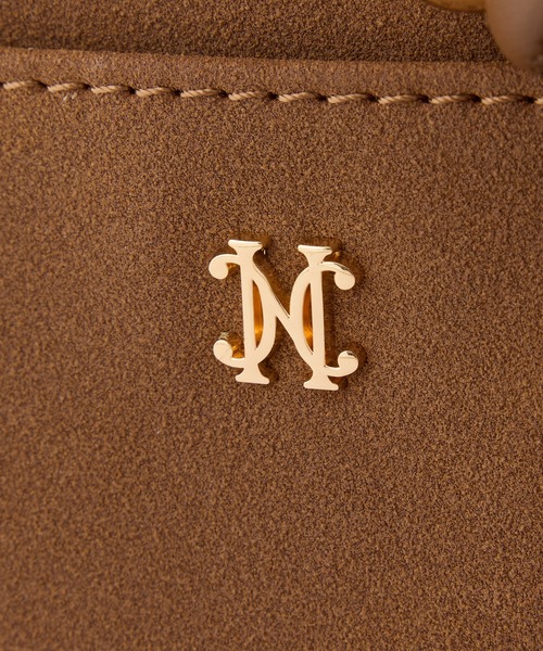 one after another NICE CLAUP ボストンバッグ ハートチャーム付きミニ