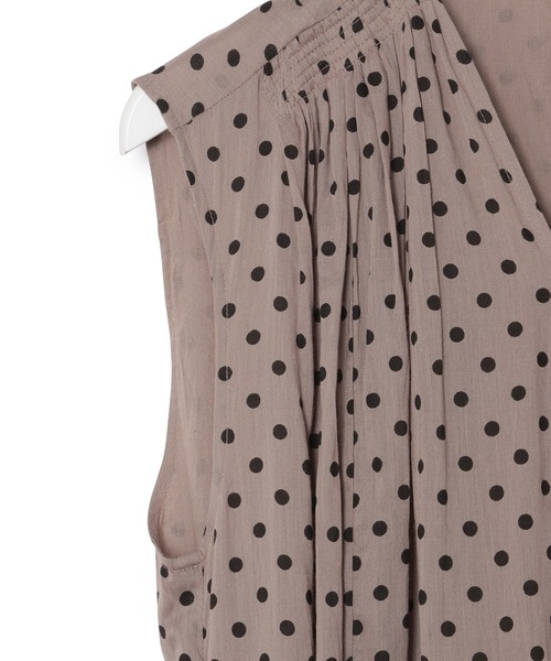 NE QUITTEZ PAS!（ヌキテパ） ノースリーブワンピース M ベージュ系