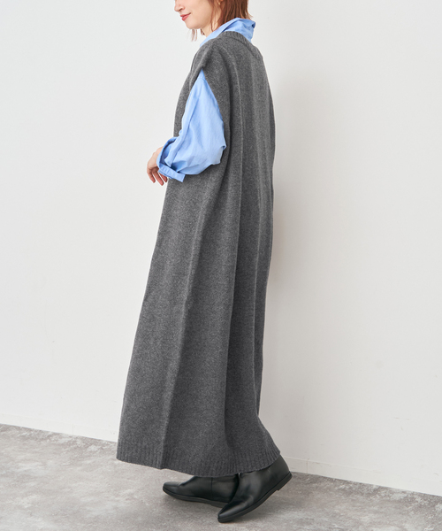 スピック＆スパン（Spick and Span）/ニットベストワンピース Spick＆Span（スピック アンド スパン） ワンピース ニットベスト