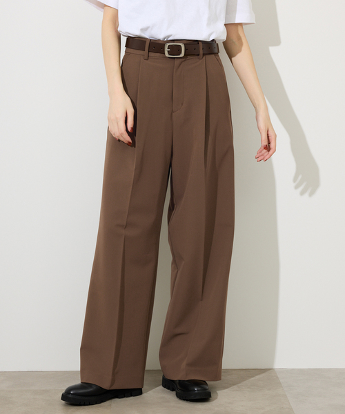SLOBE IENA（スローブイエナ） スラックス パンツ 「WEBのみ4サイズ