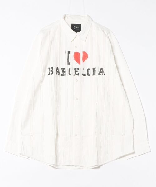 Desigual（デシグアル） シャツ 「Desigual×BOTTER」プリントパネル 