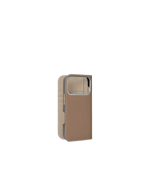 BONAVENTURA iPhoneケース グレージュ×ピンク 17pro BONAVENTURA（ボナベンチュラ） スマホケース 「数量限定カラー