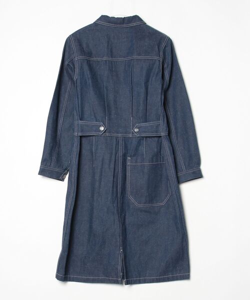 NIGEL CABOURN（ナイジェルケーボン） シャツワンピース 8 インディゴ