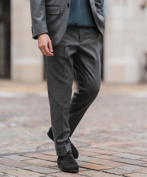 EDIFICE（エディフィス） パンツ SUPER 120's ウールサキソニー