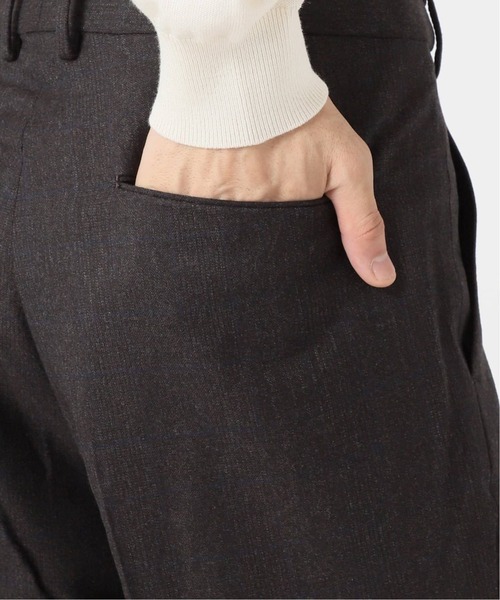 EDIFICE（エディフィス） パンツ SUPER 120's ウールサキソニー