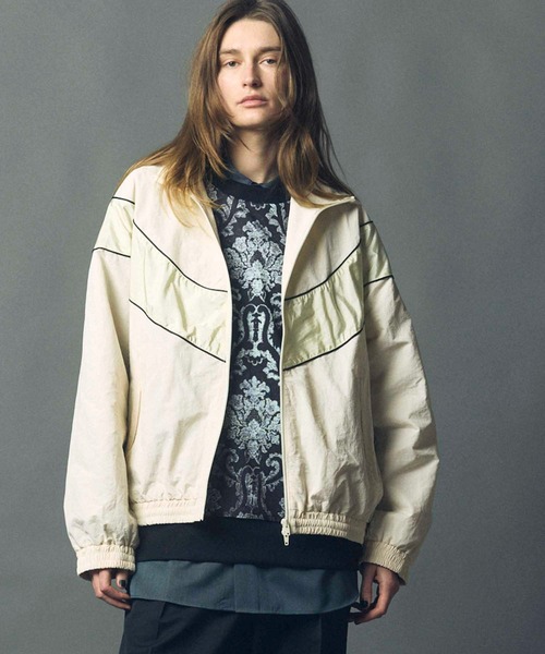 MAISON SPECIAL（メゾンスペシャル） ナイロンブルゾン 1 アイボリー