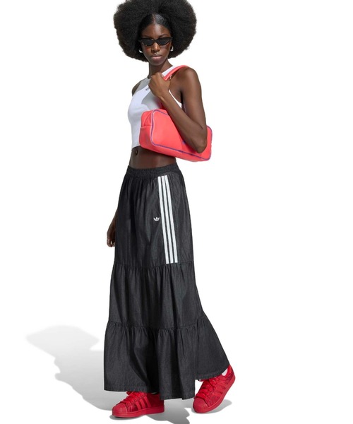 adidas（アディダス） ロング スカート adidas SUMMER GLOW DENIM