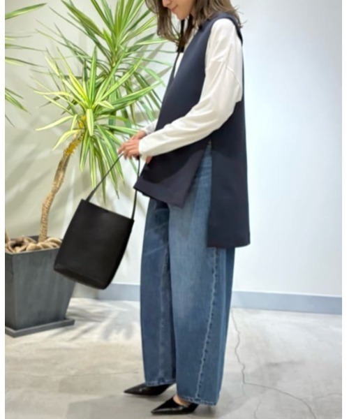 le phil パッフィー ダウン ベスト ジレ アイボリー le phil パッフィー ダウン ベスト ジレ アイボリー le phil