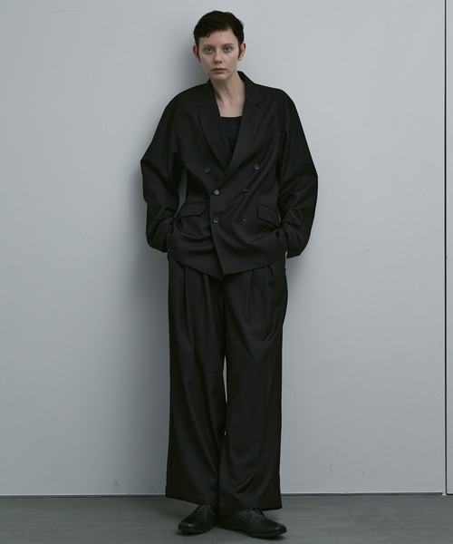 26新作セットアップremer CLASSIC TR WOOL TAILORED remer ジャケット テーラードジャケット CLASSIC TR WOOL TAILORED