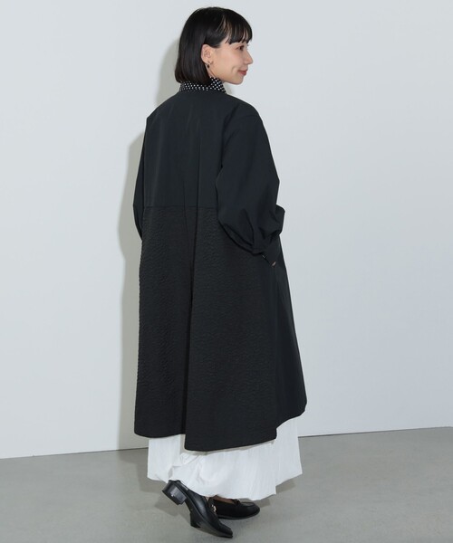 「BEAMS HEART」 トレンチコート MEDIUM ベージュ レディース_画像7