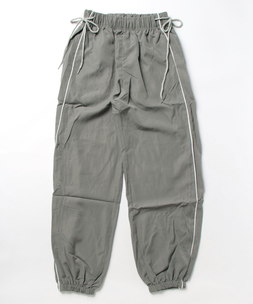 「BARELY BLUE」 カーゴパンツ LARGE ライトブルー レディース_画像7