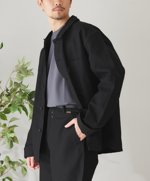 「Le LABOUREUR」 カバーオール 3 ブラック メンズ_画像6