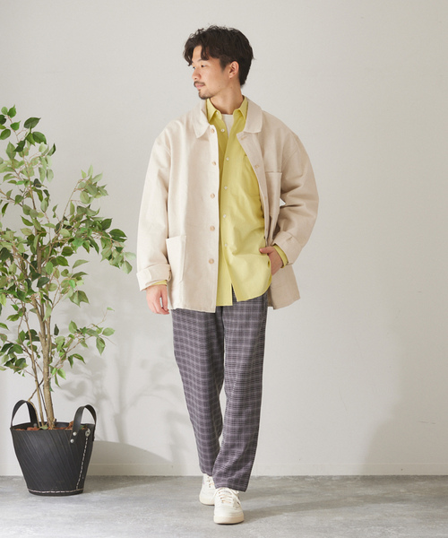 Le LABOUREUR（ル ラブルール） カバーオール 3 ブラック メンズ