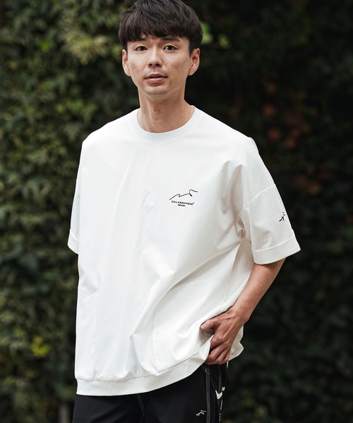 tシャツ mt10125- 刺繍半袖PO-NOBIRU P Tシャツ(262-1324-20) メンズ
