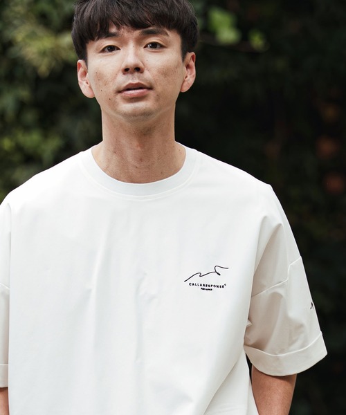 tシャツ mt10125- 刺繍半袖PO-NOBIRU P Tシャツ(262-1324-20) メンズ