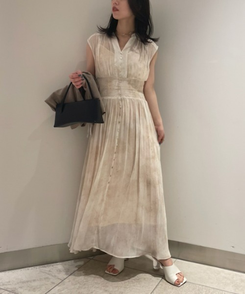 「FRAY I.D」 ノースリーブワンピース 0 ブルー レディースの画像