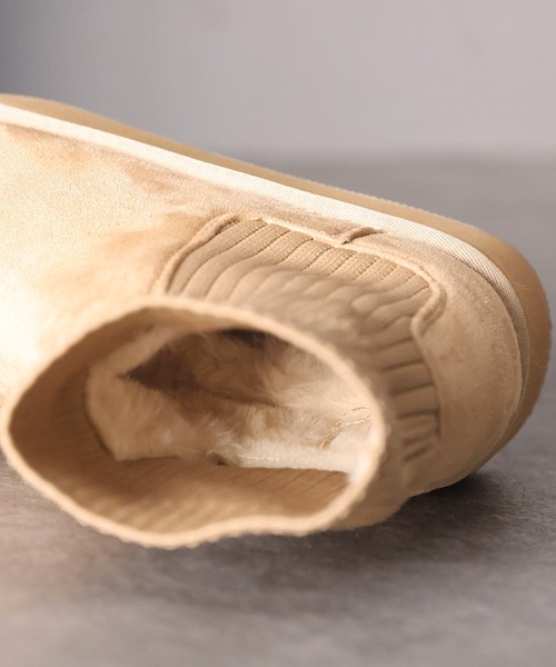 「Java」 ショートブーツ X-LARGE ライトベージュ レディース_画像5