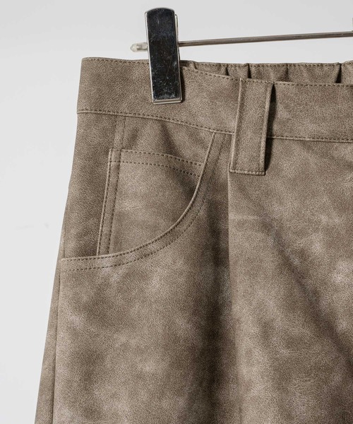 「soerte」 パンツ 2 ブラウン メンズ_画像7