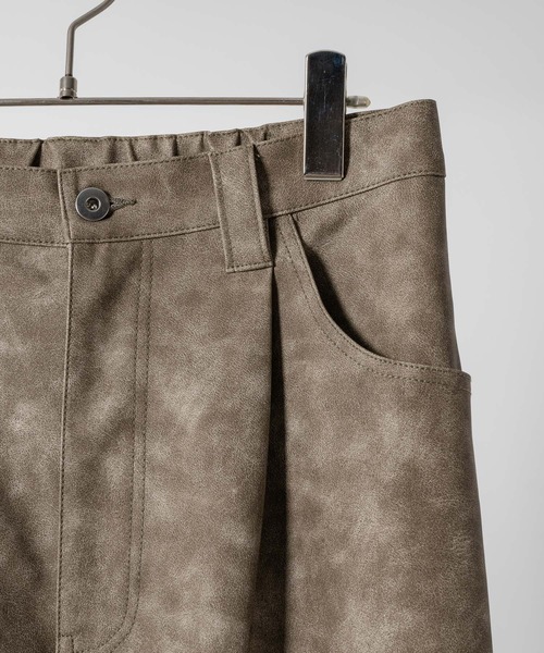 「soerte」 パンツ 2 ブラウン メンズ_画像8