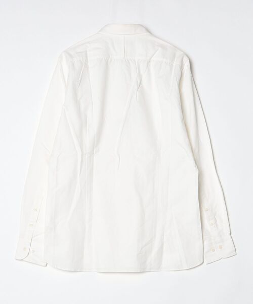 「Elephant Blanc」 長袖シャツ - ホワイト メンズ_画像2