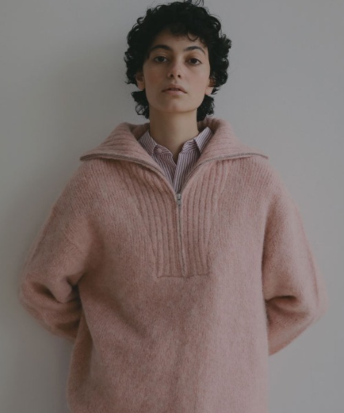 ETRE TOKYO（エトレトウキョウ） ニット セーター ハーフジップ