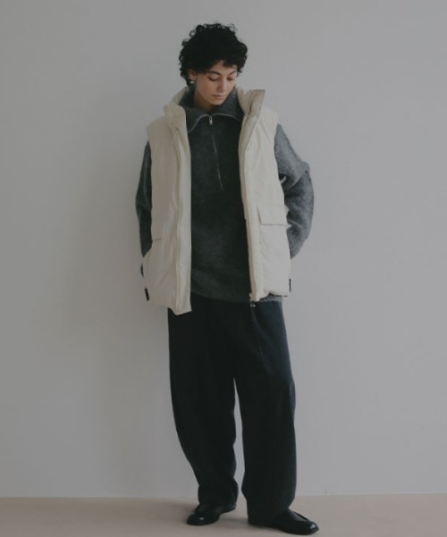 ETRE TOKYO（エトレトウキョウ） ニット セーター ハーフジップ