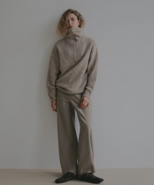 ETRE TOKYO（エトレトウキョウ） ニット セーター ハーフジップ