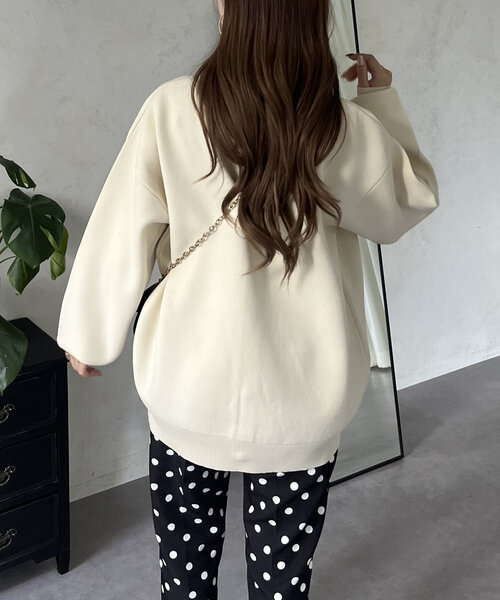 「prose verse」 ニットカーディガン MEDIUM ピンク レディース_画像5