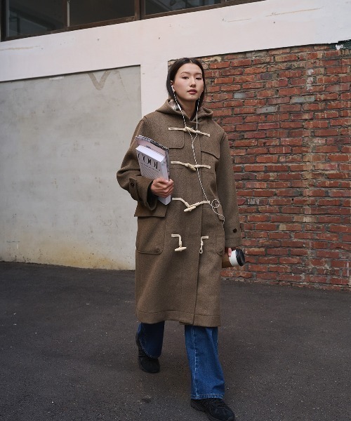 GENERAL IDEA ダッフルコート コート wool blend duffel long coat