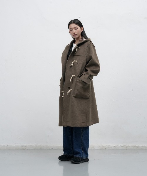 GENERAL IDEA ダッフルコート コート wool blend duffel long coat