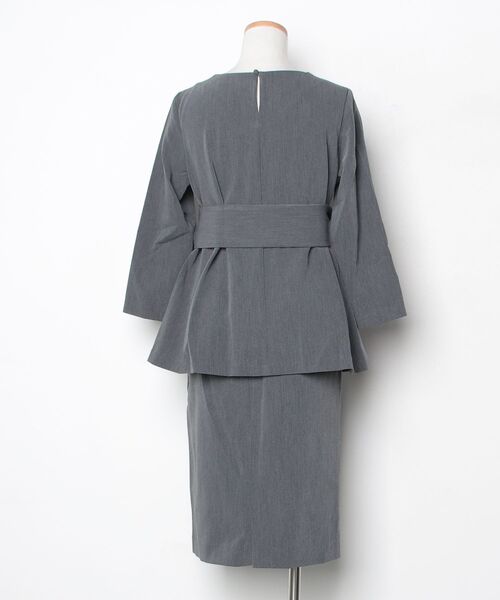「DRESS LAB」 セットアップ S グレー レディース_画像2