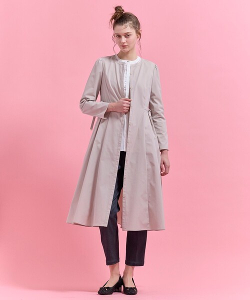 TOCCA（トッカ） ノーカラーコート コート ROSE CHEEK 2WAY ドレス