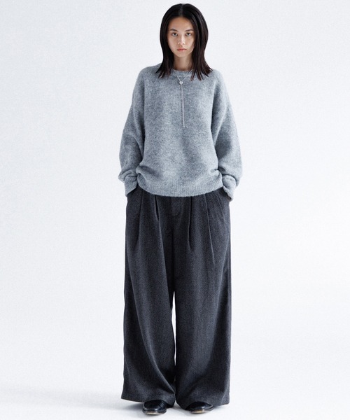 「SINSS」 長袖ニット X-SMALL ターコイズブルー メンズ_画像3