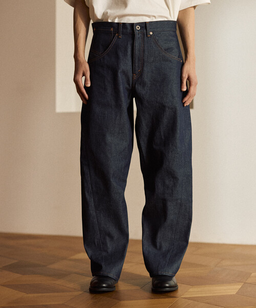 ジーンズ 「日本製」JAPAN DENIM 3D 5PKT PANTS/ジャパン 3Dデニムパンツ/立体裁断 メンズの画像