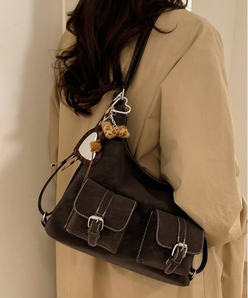 y2k faithtokyo o'neill ワンショルダーバック ₊ FREE STYLISTS ショルダーバッグ バッグ Y2K 4ポケットワンショルダー