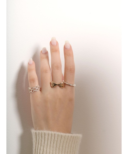 NOJESS（ノジェス） 指輪 リング シルバーダイヤモンドピンキーリング