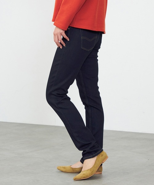 「C17」 スキニーデニムパンツ 26 ブルー レディース_画像4