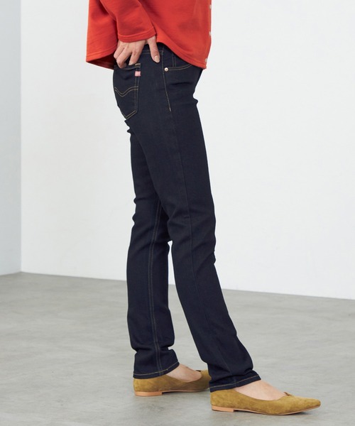 「C17」 スキニーデニムパンツ 26 ブルー レディース_画像5