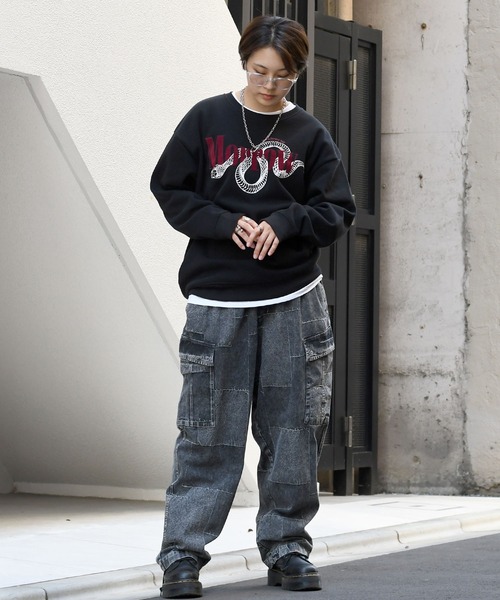 「Starting Over」 スウェットカットソー X-LARGE ホワイト メンズ_画像3