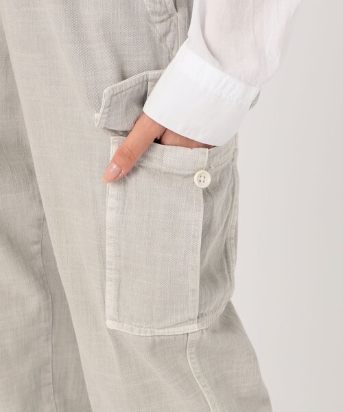 「JAMES PERSE」 カーゴパンツ 1 ライトグレー レディース_画像9